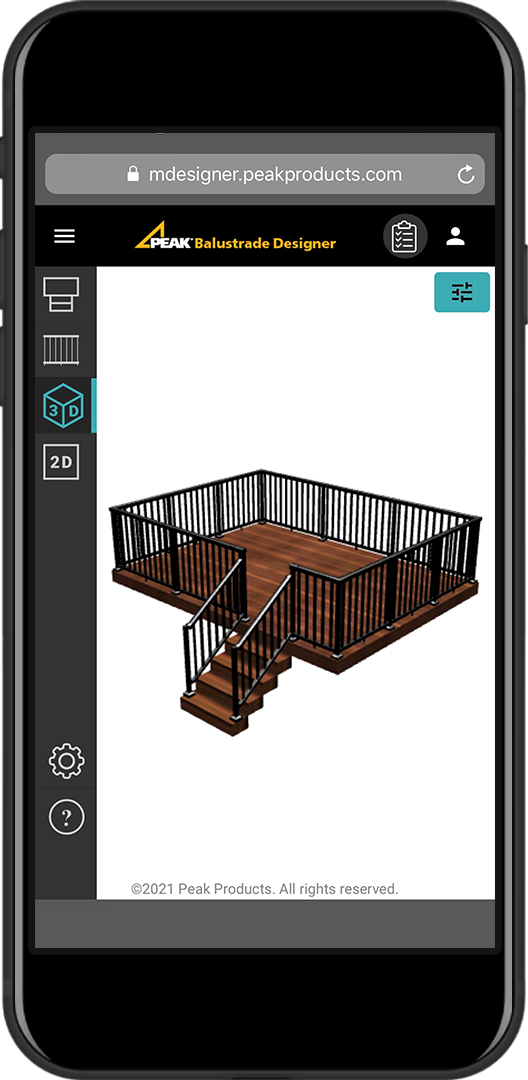 Peak Balustrade Designer for Bunnings Peak Products (New Zealand)